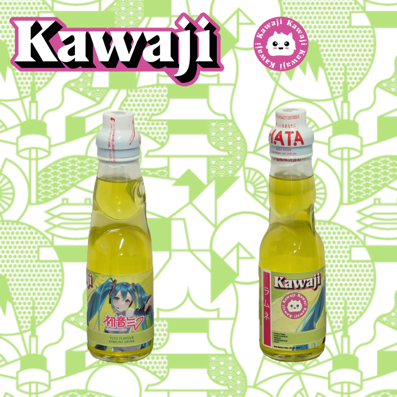 Hatsune Miku Yuzu Flavour Ramune 200ml