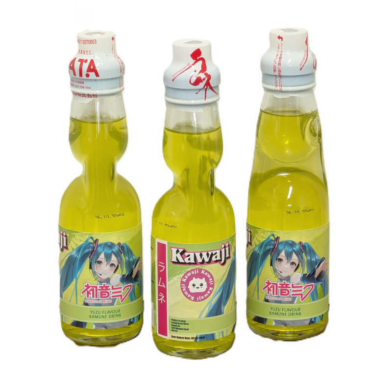 Hatsune Miku Yuzu Flavour Ramune 200ml