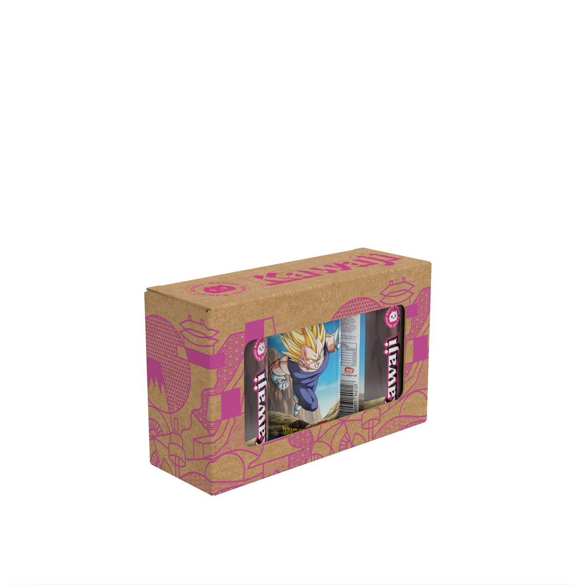 Dragon Ball Z Vegeta's Blue Fury - Blueberry Flavour Soda Can 330ml