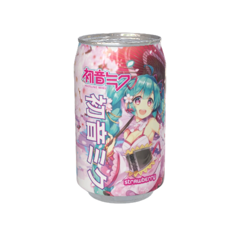 Kawaji Hatsune Miku Strawberry Kiss Soda