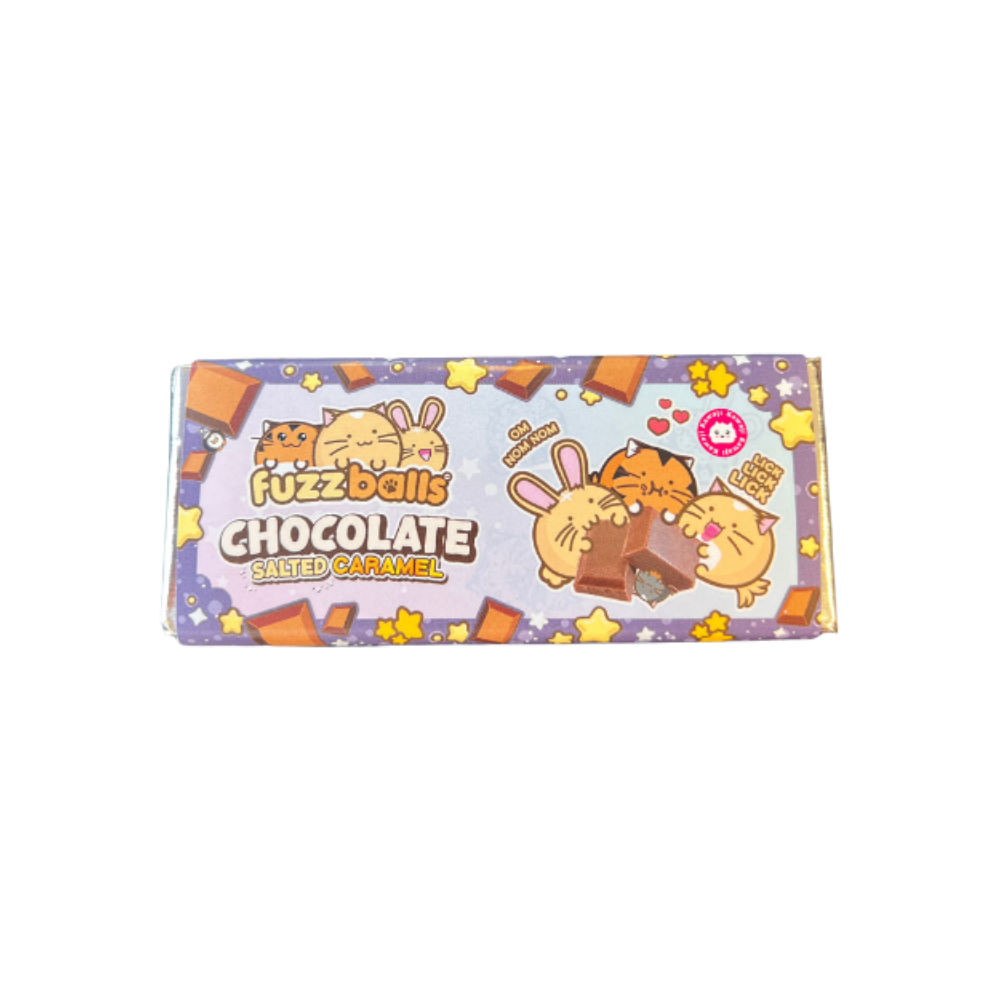 Fuzzballs Salted Caramel Chocolate bar 50g