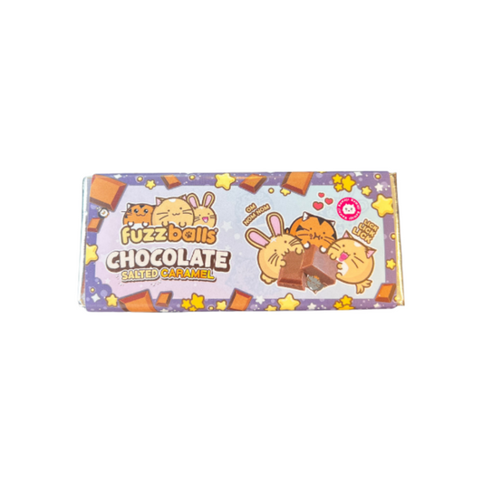 Fuzzballs Salted Caramel Chocolate bar 50g