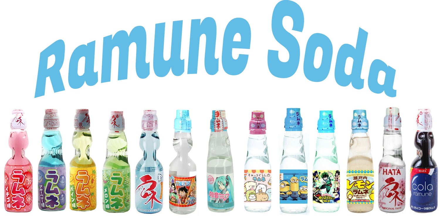What is Ramune Soda and How do you Open a Ramune Bottle? – Kawaji UK