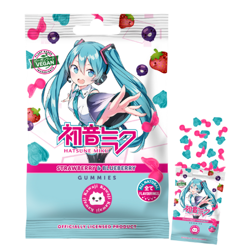 Kawajis Latest Release! Hatsune Miku Vegan Gummy Sweets