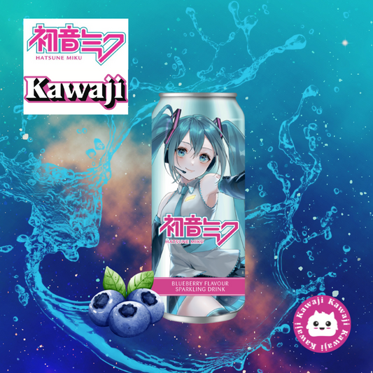 Hatsune Miku Wave II Blue Berry Soda Drink