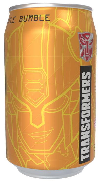 Transformers  Apple Bumble - Apple Flavour Soda Can 330ml Standard