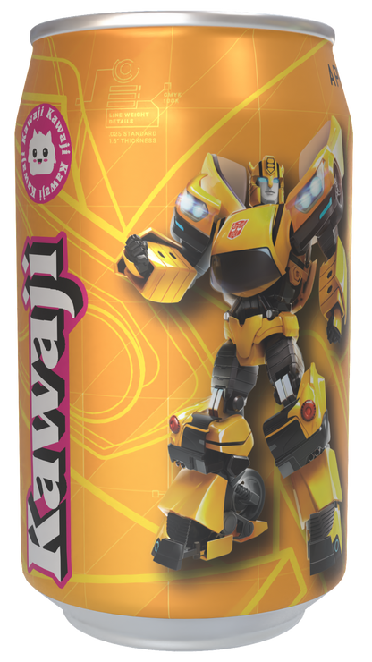 Transformers  Apple Bumble - Apple Flavour Soda Can 330ml Standard