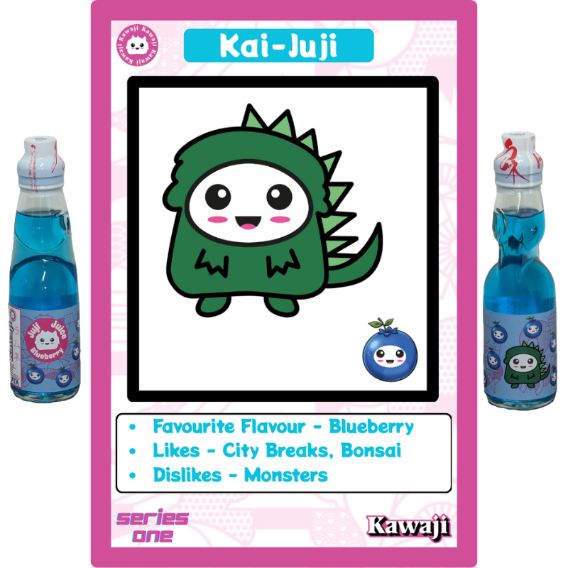 Juji Juice - Blueberry Flavour Ramune