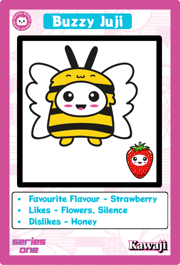 Juji Juice - Strawberry Flavour Ramune 200ml