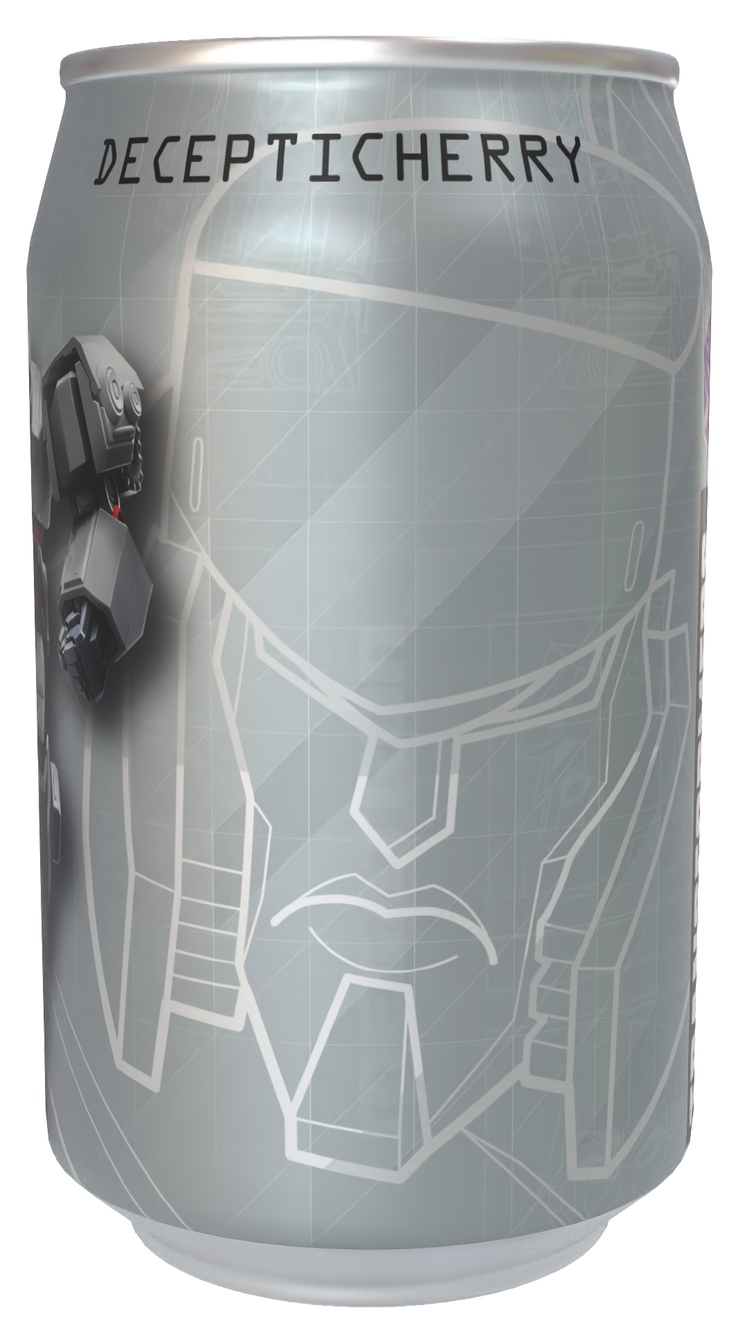 Transformers  Decepticherry - Cherry Vanilla Soda Flavour Can 330ml Standard