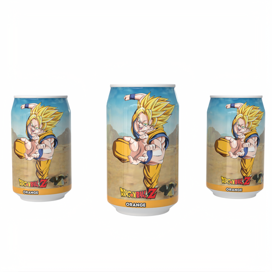 Dragon Ball Z Goku's Orange Blast - Orange Flavour Soda Can 330ml