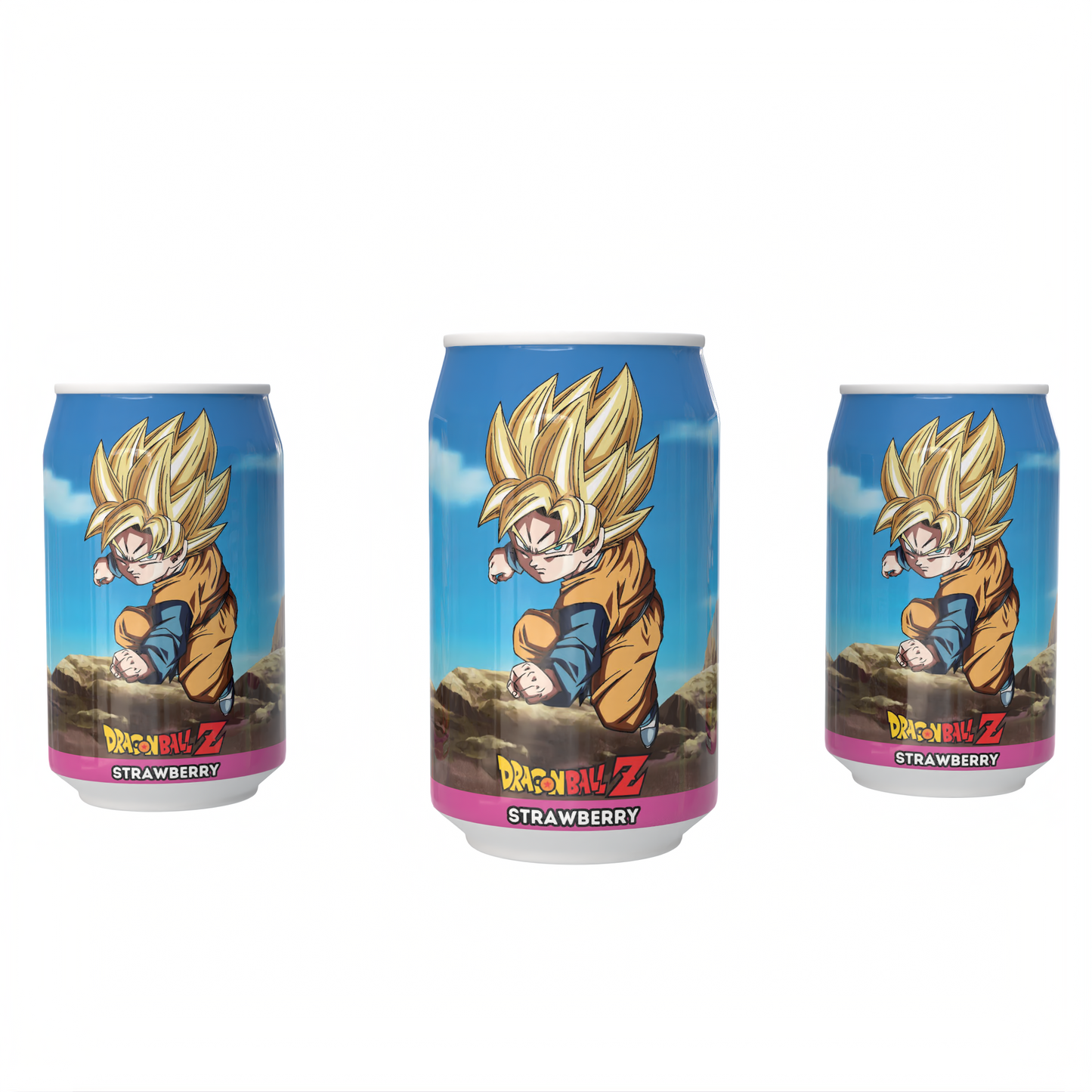 Dragon Ball Z Goten's Super Strawberry Flavour Soda Can 330ml