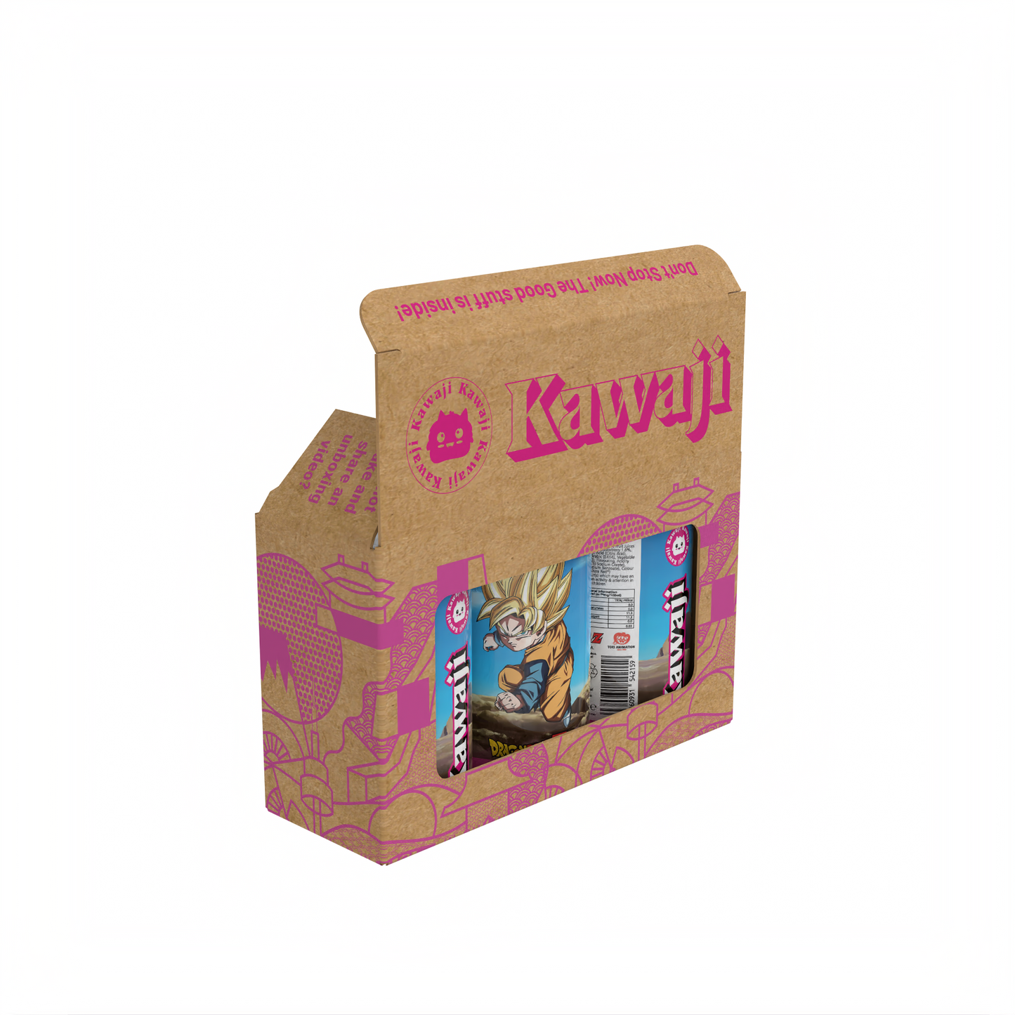 Dragon Ball Z Goten's Super Strawberry Flavour Soda Can 330ml