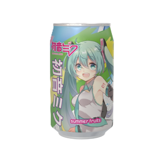 Hatsune Miku Summer Fruits Flavour Soda Can 330ml