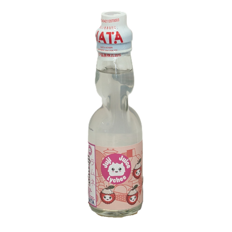 Juji Juice - Lychee Flavour Ramune 200ml
