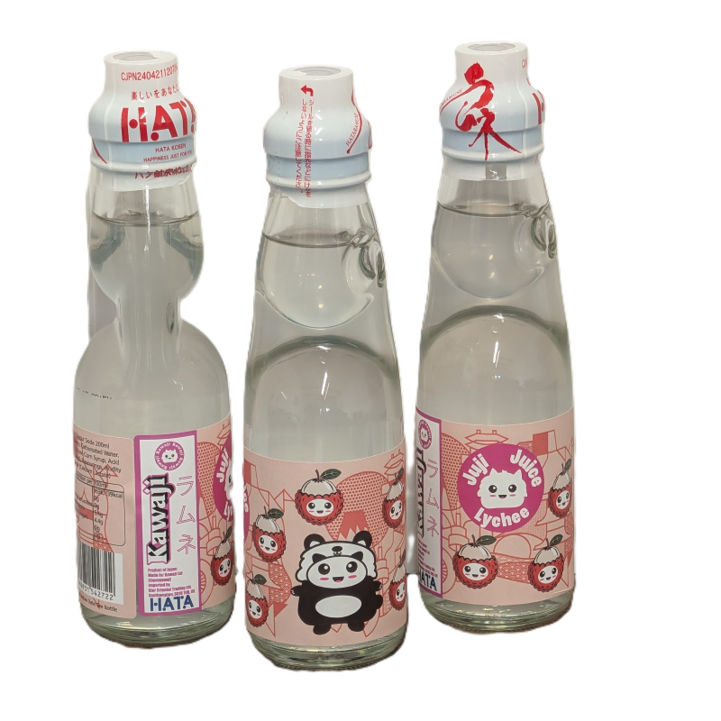 Juji Juice - Lychee Flavour Ramune 200ml