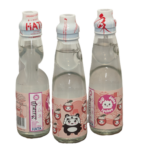 Juji Juice - Lychee Flavour Ramune 200ml