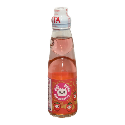 Juji Juice - Strawberry Flavour Ramune 200ml