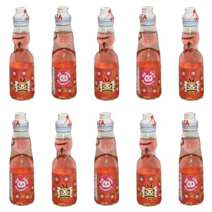 Juji Juice - Strawberry Flavour Ramune 200ml