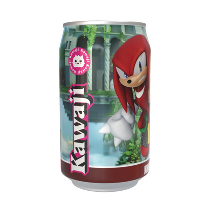 Sonic the Hedgehog Knuckle Burst - Summer Fruits  Flavour Soda Can 330ml Standard