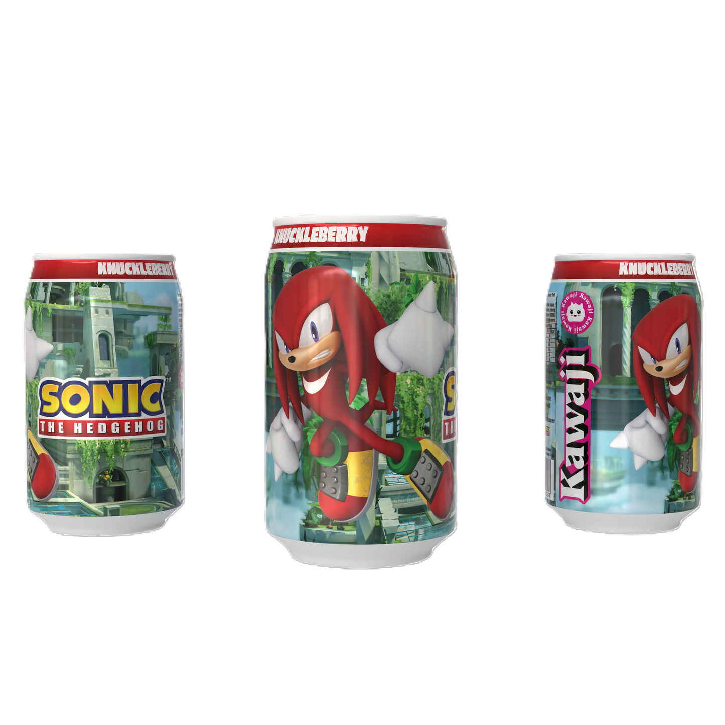 Sonic the Hedgehog Mega Mix 3 Can Gift Set