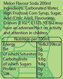 Hatsune Miku Melon Flavour Ramune Soda 200ml