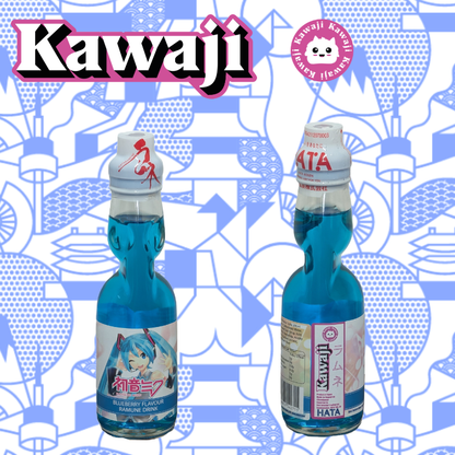 Hatsune Miku Blueberry Flavour Ramune Soda 200ml