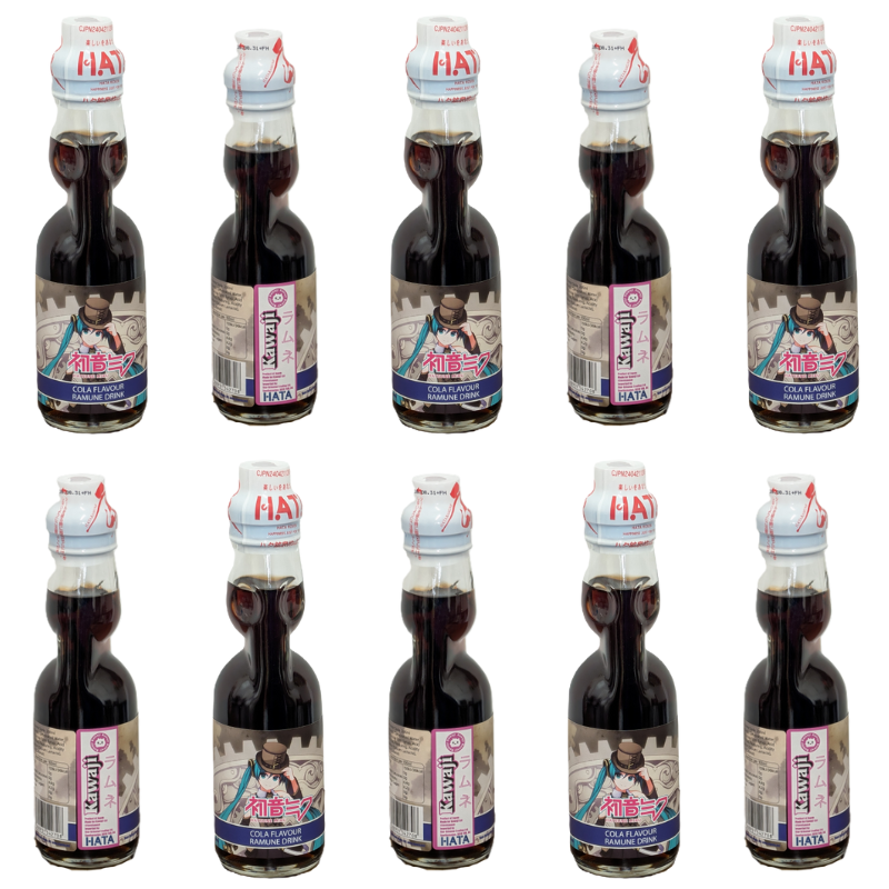 Hatsune Miku Cola Flavour Ramune 200ml