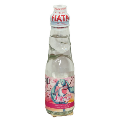 Kawaji Hatsune Miku Sakura (Cherry Blossom) Flavour Ramune - Limited Edition 200ml