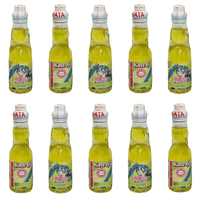 Hatsune Miku Yuzu Flavour Ramune 200ml