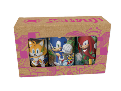 Sonic the Hedgehog Mega Mix 3 Can Gift Set