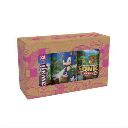 Sonic the Hedgehog Spinberry  Soda - Blueberry Flavour Soda Can 330ml Standard