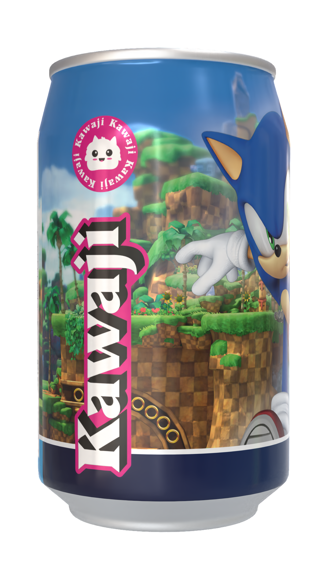 Sonic the Hedgehog Spinberry - Blueberry Flavour Soda Can 330ml Standard