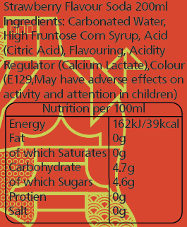 Juji Juice - Strawberry Flavour Ramune 200ml