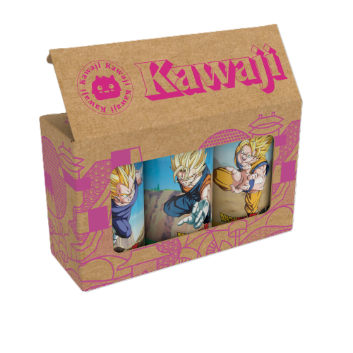Dragon Ball Z Vegito Fusion Triple Pack Gift Set - Unleash the Power of Goku, Vegeta and Vegito!