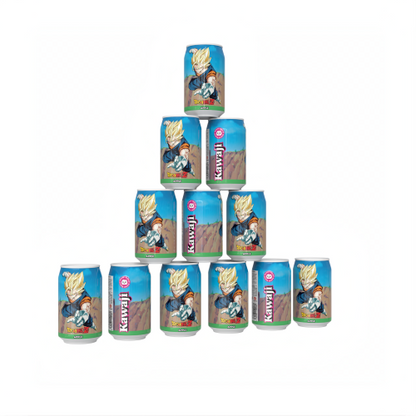 Dragon Ball Z Vegito's  Apple Fusion - Green Apple Flavour Soda