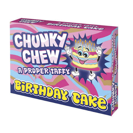 Chunky Chew Birthday Cake