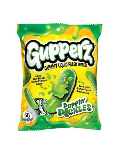 Gupperz Sour Poppin Pickle