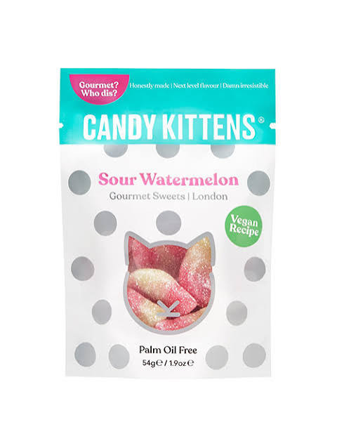 Candy Kittens Sour Watermelon 54g