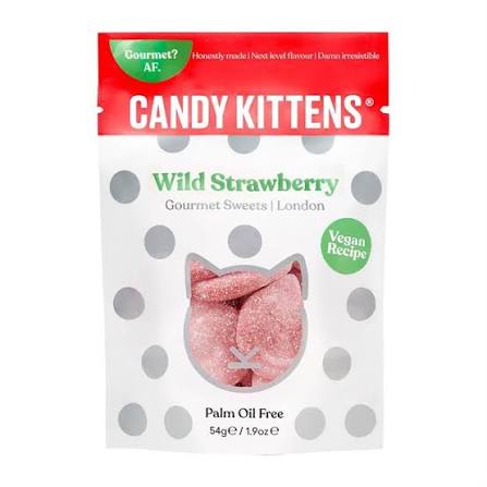 Candy Kittens Wild Strawberry 54g