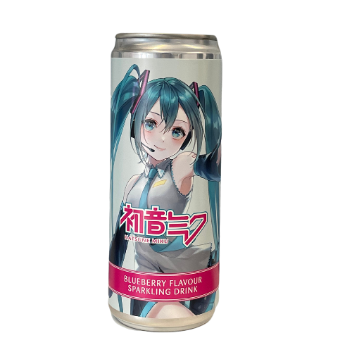 "Classic" Hatsune Miku Wave 2 - Blueberry Soda 330ml Sleek Can