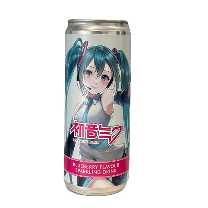 "Classic" Hatsune Miku Wave 2 - Blueberry Soda 330ml Sleek Can