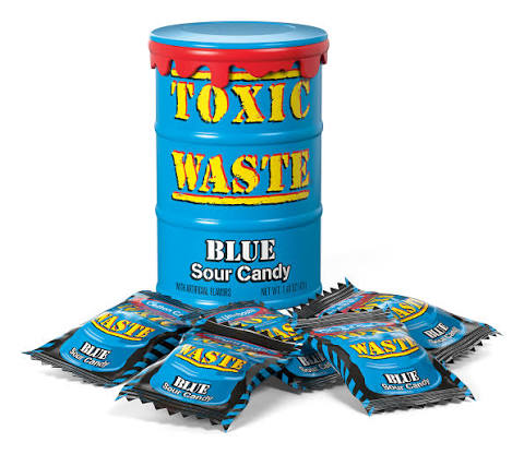 Toxic Waste Blue Drum