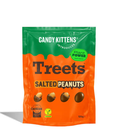 Treets Salted Peanuts 120g x 10