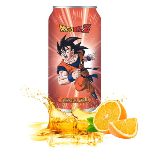 "Classic" Dragon Ball Z Goku Orange Soda 330ml