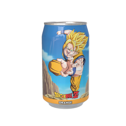 Dragon Ball Z Goku Orange Flavour Soda Can 330ml