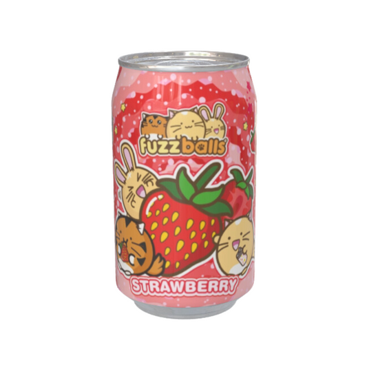 Fuzzballs Strawberry Flavour Soda Can 330ml