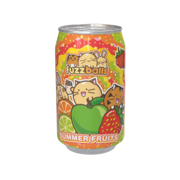 Fuzzball Sweets Fuzzballs Summer Fruits Flavour Soda Can 330ml – Kawaji UK