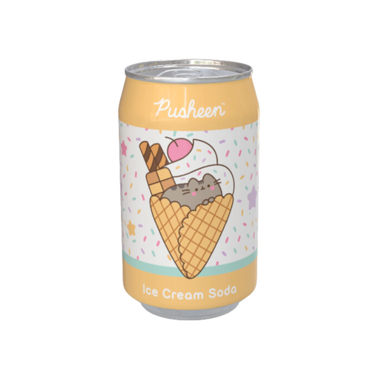 Pusheen Ice Cream Soda Flavour Can 330ml