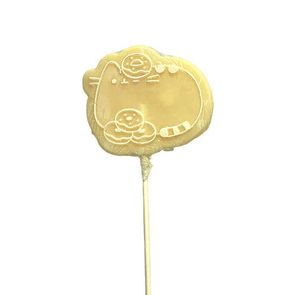 Pusheen Doughnut Lollipops (Yellow) 60g